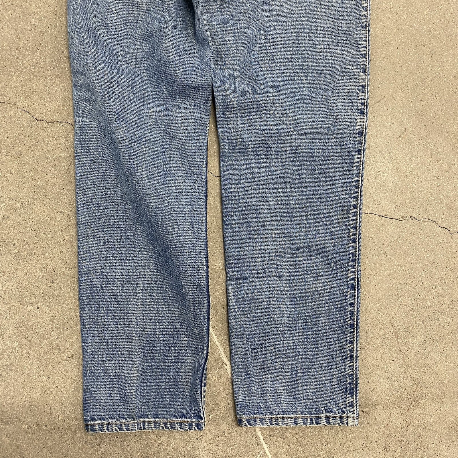 Vtg Levi’s 540 Jeans Relaxed Fit Mens Actual 32×31.5 Blue Medium Wash USA Made