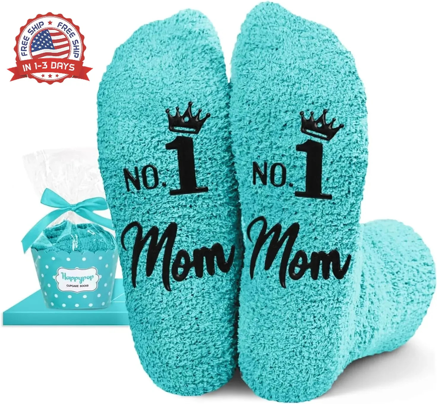 HAPPYPOP Mothers Day Socks – Gifts for Moms Who Have Everything, Birthday Presen