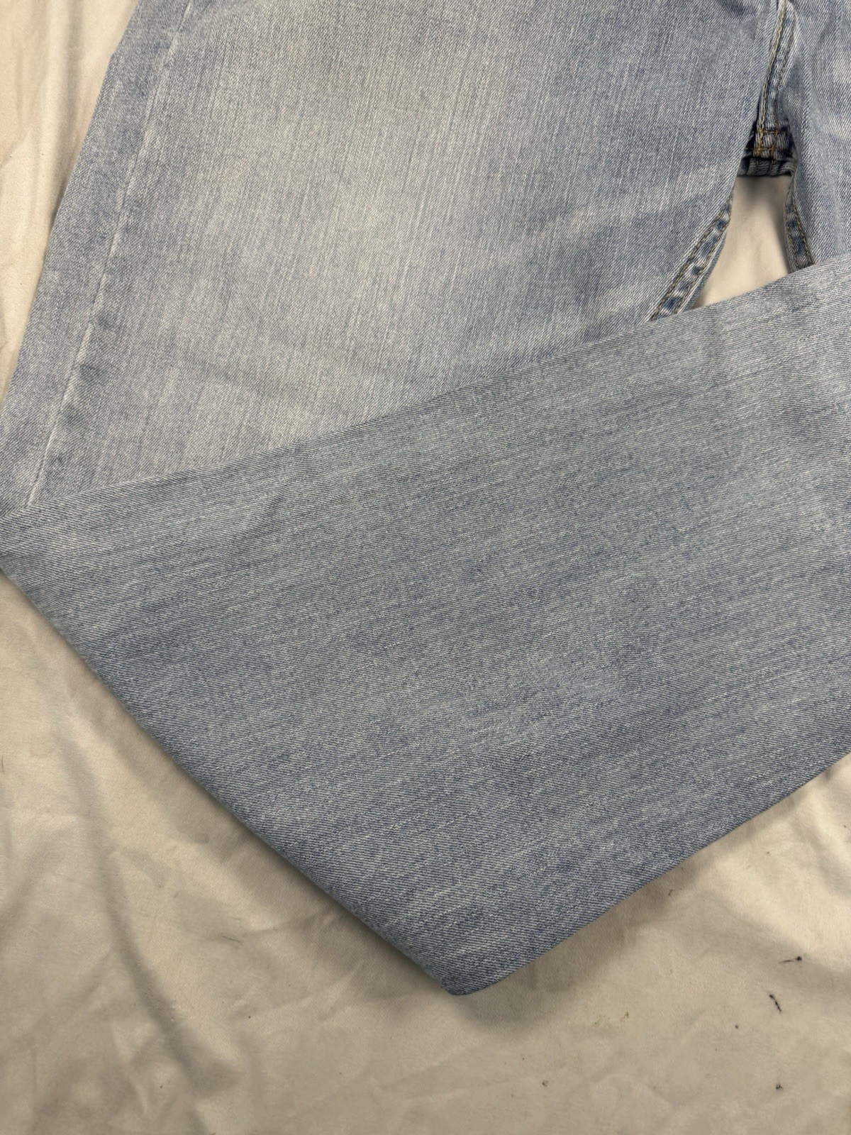 Levi’s 505 Regular Fit Jeans Men’s 40×30 Light Wash Straight Leg Denim