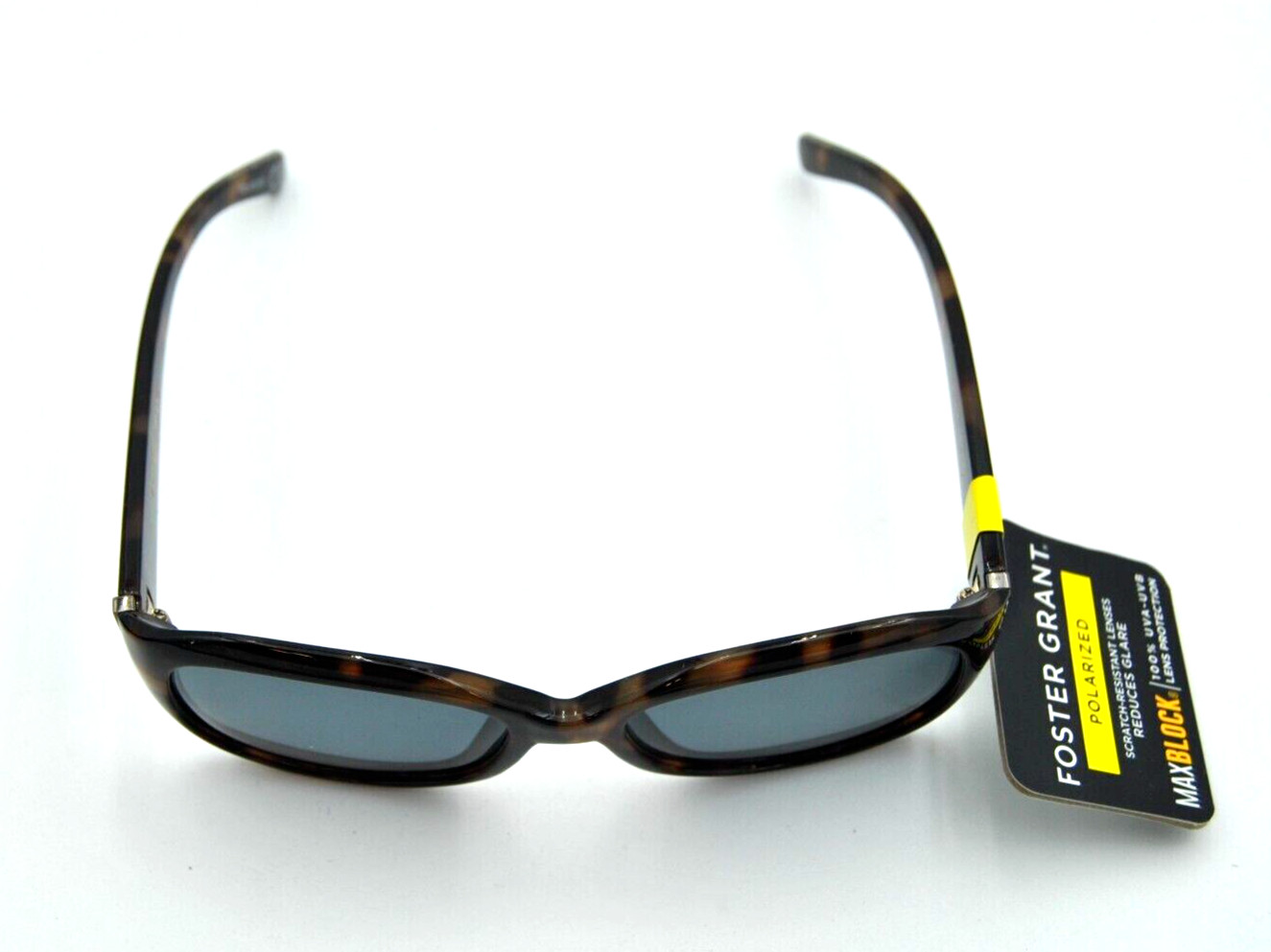 Foster Grant Brown POLARIZED Sunglasses 1804 TORT POL 100% UV Protection
