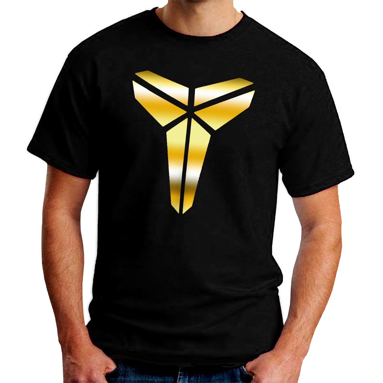 FOREVER LEGEND MAMBA GOLDEN ICON BASKETBALL TRIBUTE COOL GRAPHIC T SHIRT