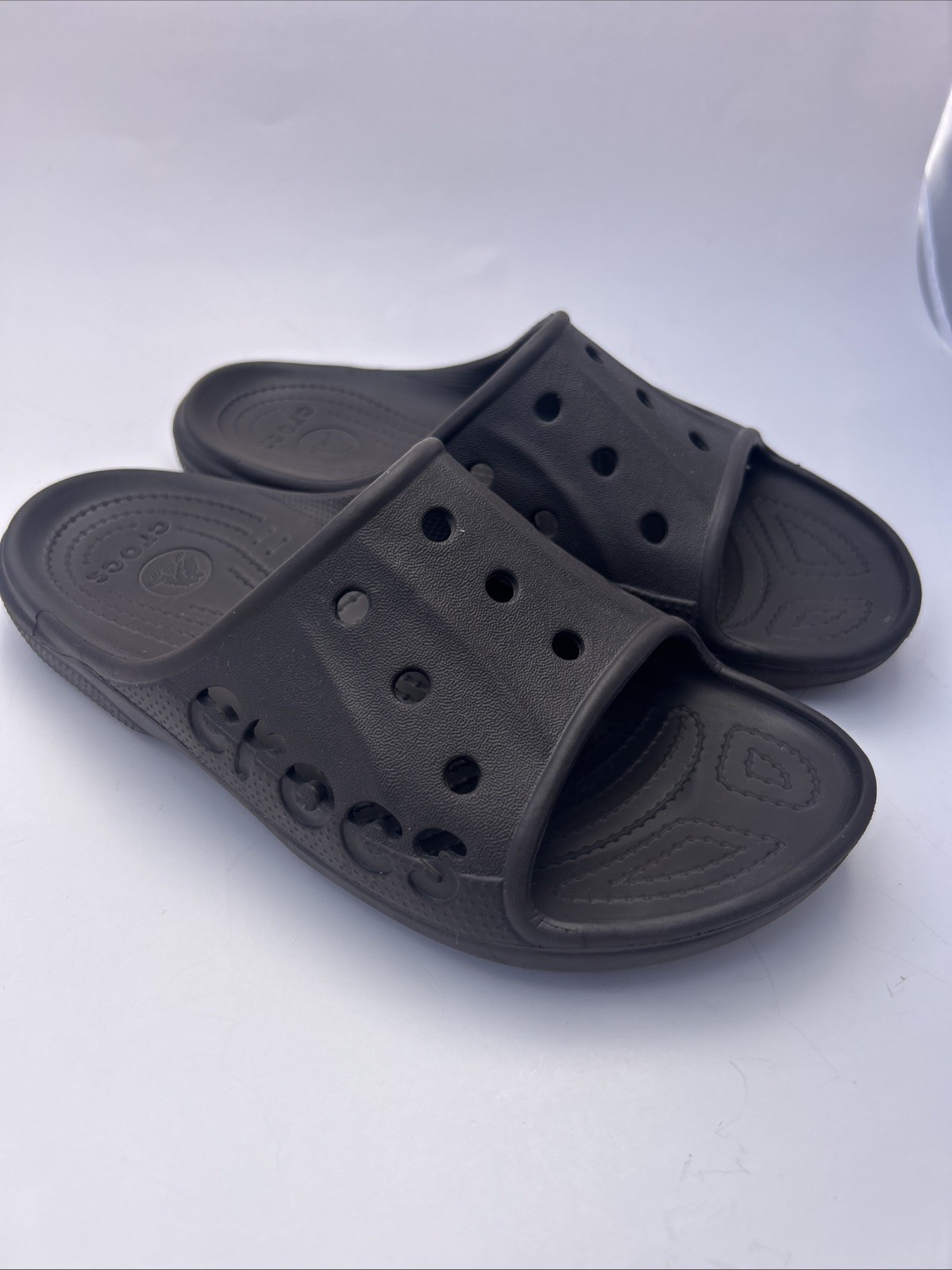 CROCS Unisex Baya Slide Sandals Brown Size Men 6 Women 8