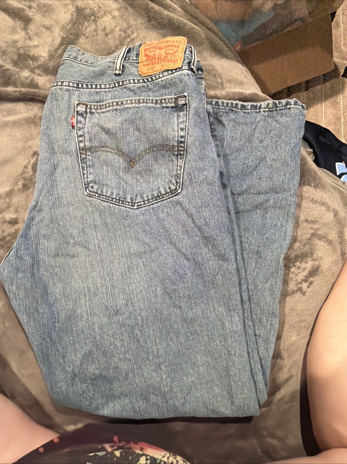 Levi’s 559 Men’s Jeans Blue, Relaxed Fit, Straight Leg 40×30 VTG