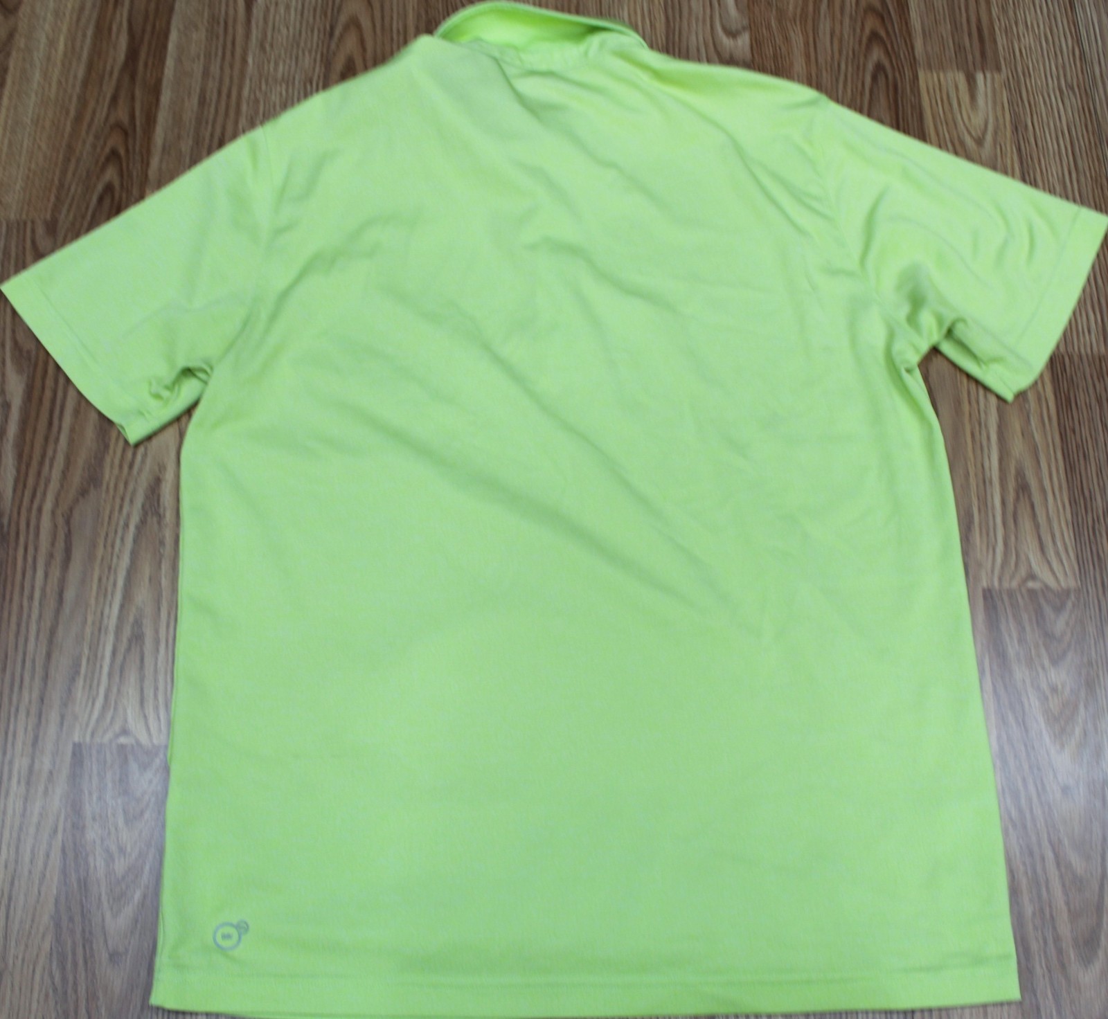 PUMA POLO/GOLF SHIRT POLY/SPANDEX BLEND LIGHT GREEN-CHARTREUSE MEDIUM, M