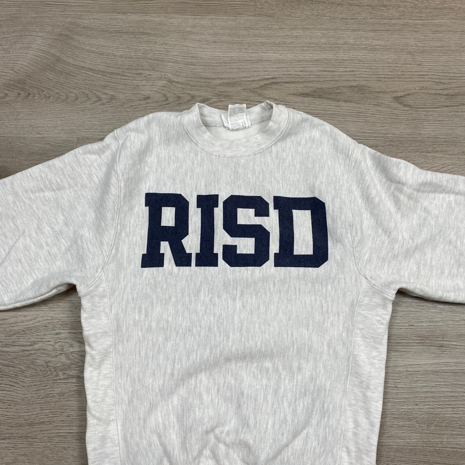 Champion Reverse Weave RISD Art School Crewneck Sweatshirt Men’s XS