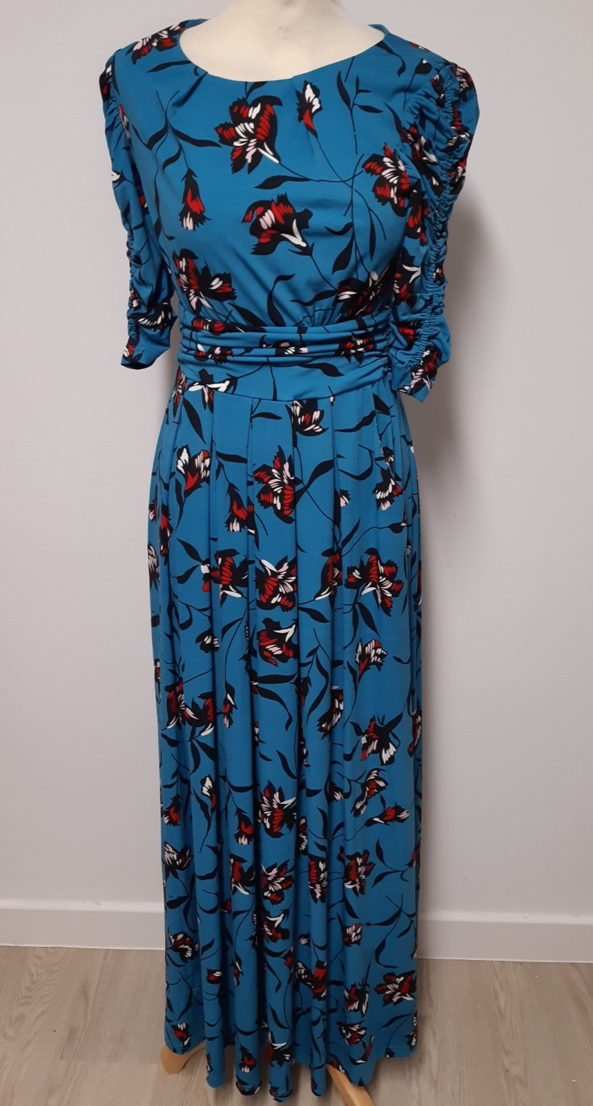 Jolie Moi Blue Maxi Dress Size 8 BNWT