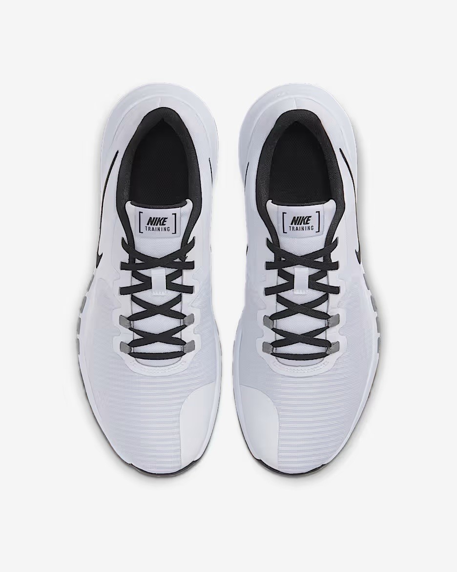 Nike Flex Control TR4 White Black Dark Smoke Grey Sneakers CD0197-100 Men Sizes