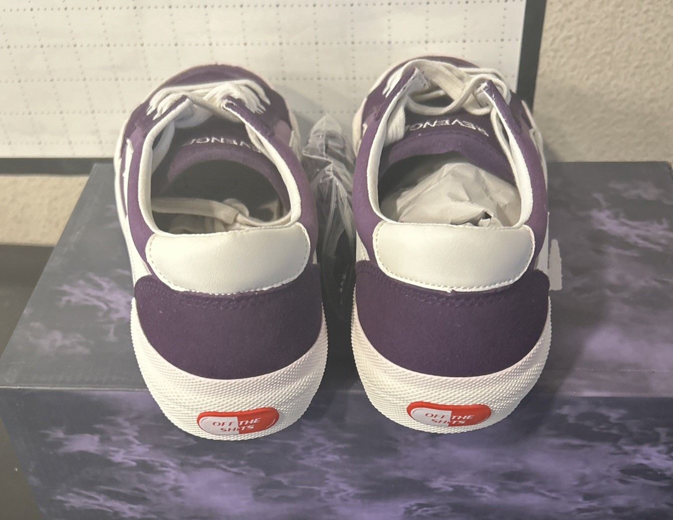 Revenge X Storm V2 Size 11 Dark Violet White Extra Laces Low Top