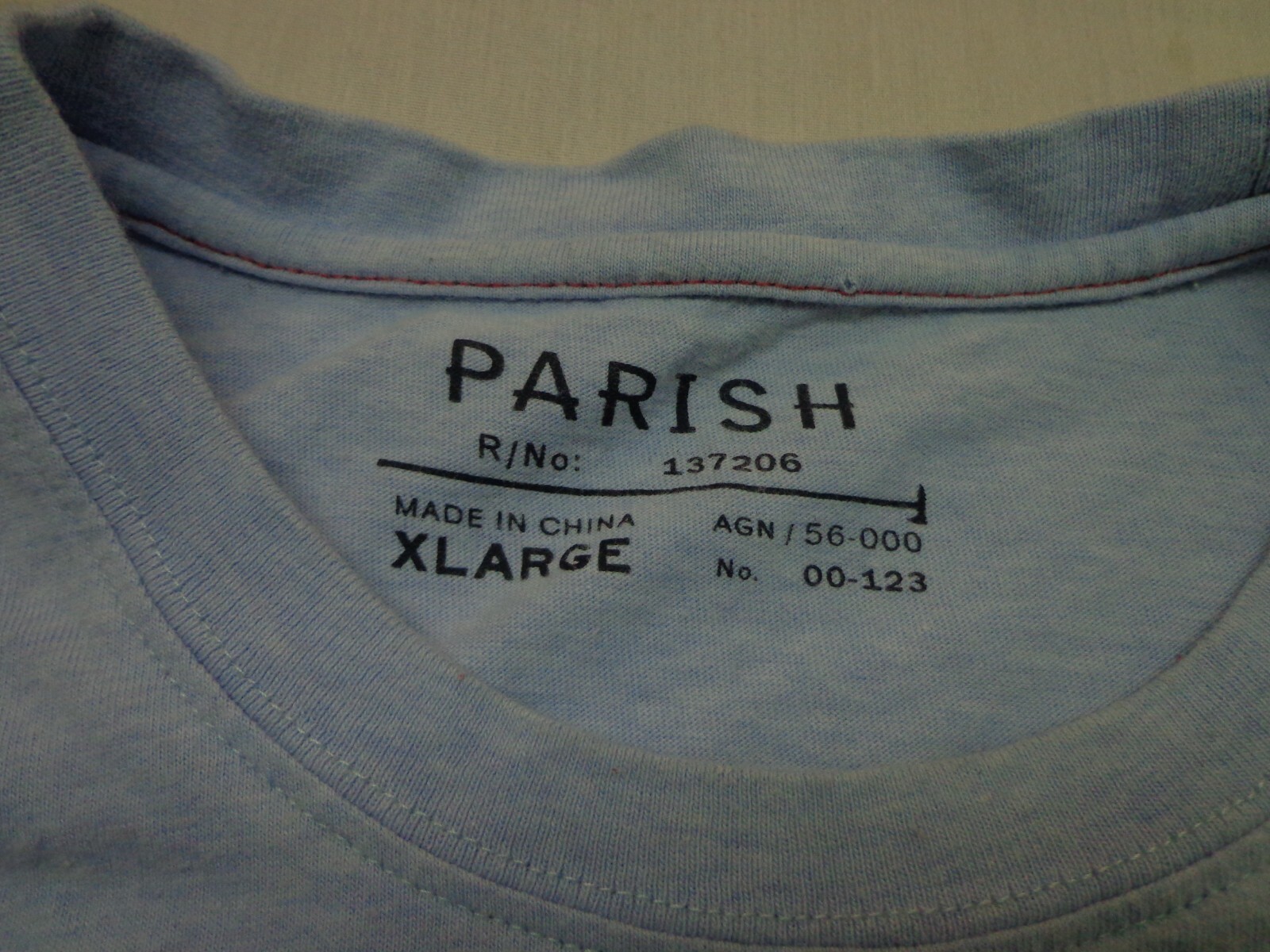 Parish Nation Land & The People Sky’s Not The Limits Blue T Shirt Youth XL FLAW