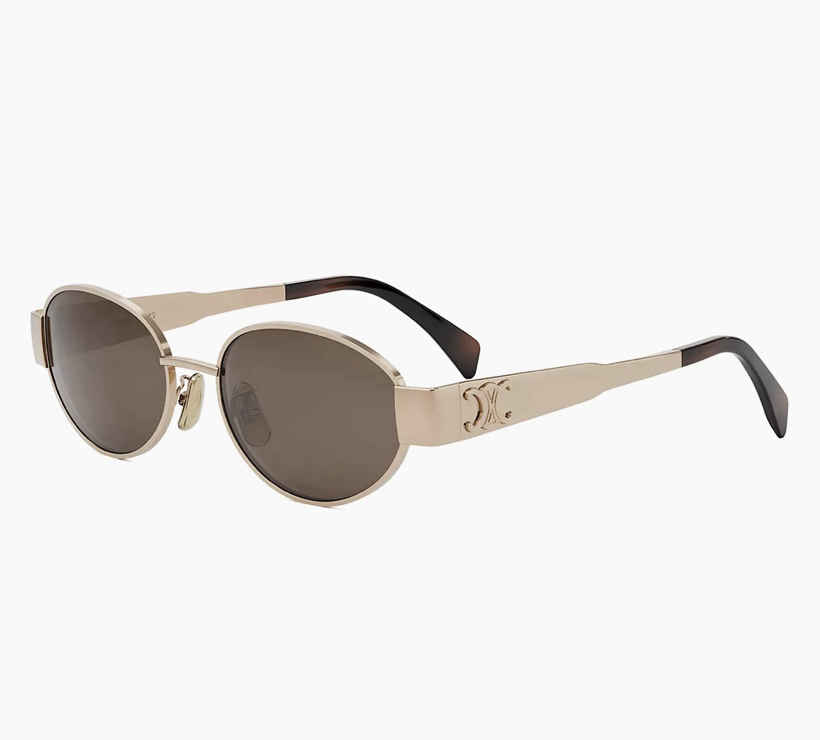 Celine Triomphe Metal Sunglasses Brand New 100% Authentic (Rose Gold)