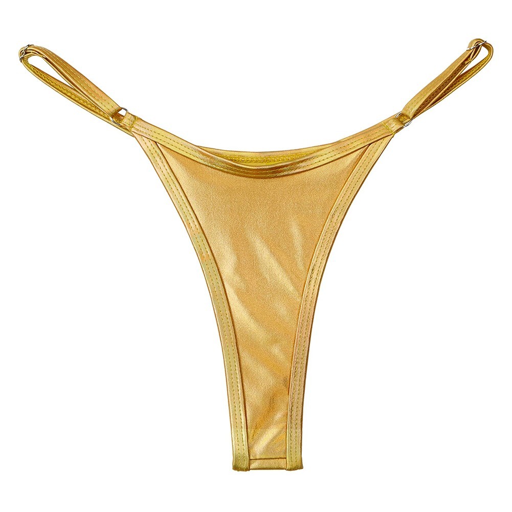 Sexy Thong Sequins Thong All Seasons Breathable Casual Style Polyester Fabric