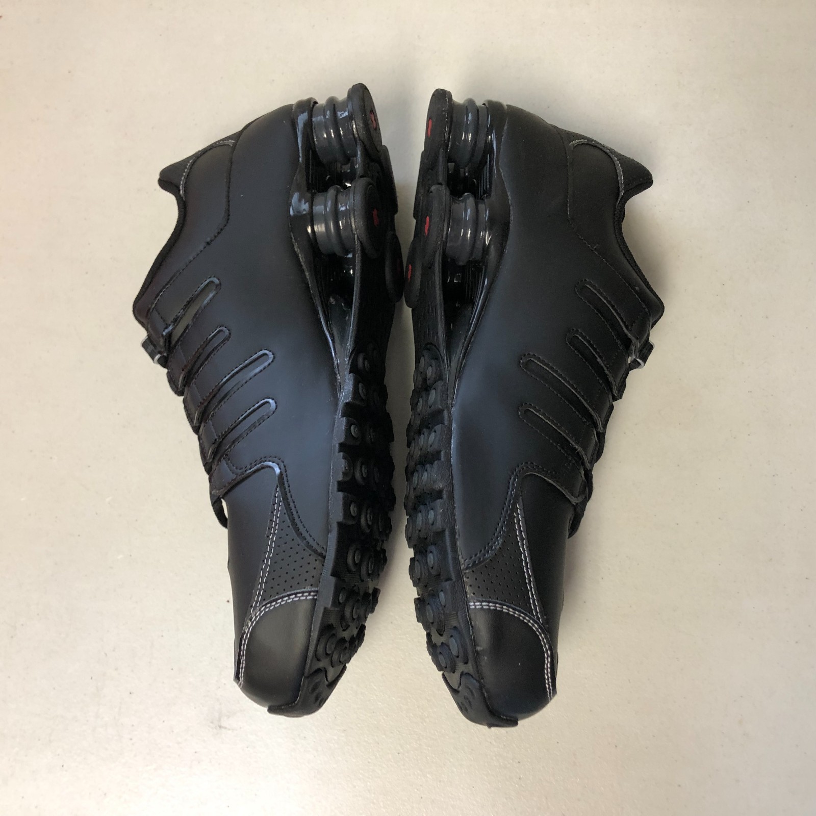 Nike Shox NZ Black Varsity Red White 378341-017 Size 13