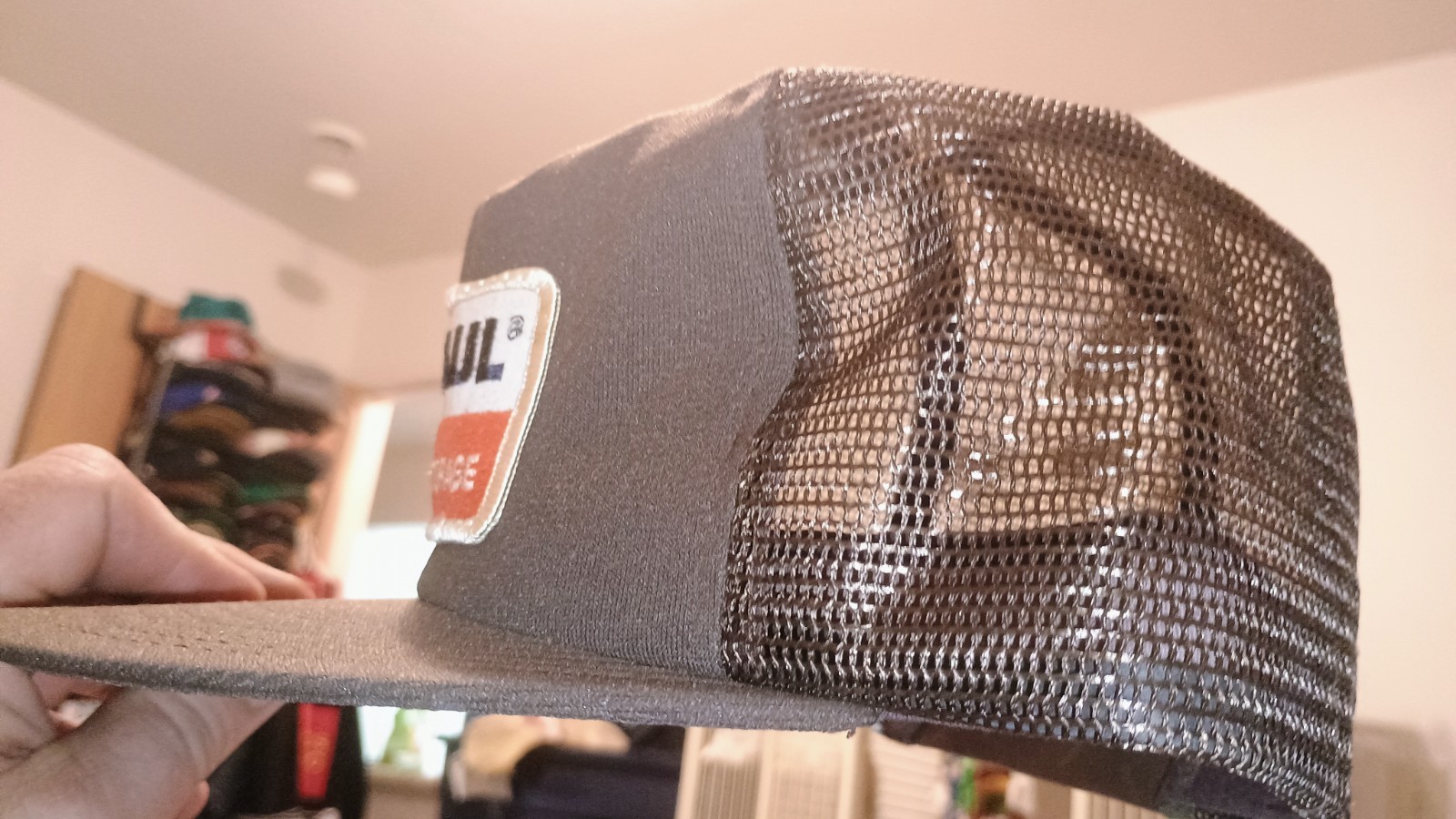 1980s U-Haul Old Swingster Patch Trucker Cap Hat made un USA