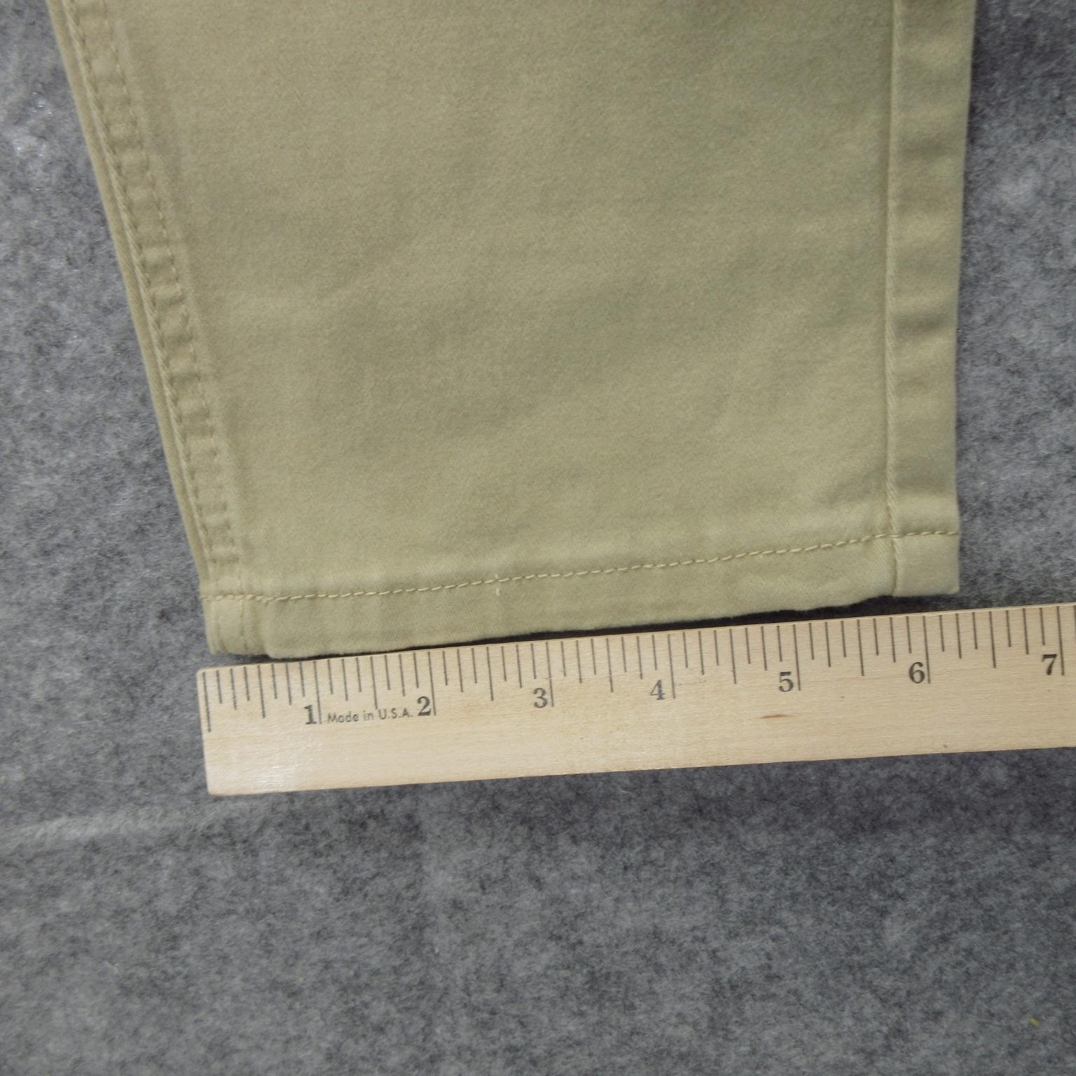 Joes Jeans Pants Boys 18 Khaki Straight Narrow The Brixton Stretch Cotton New