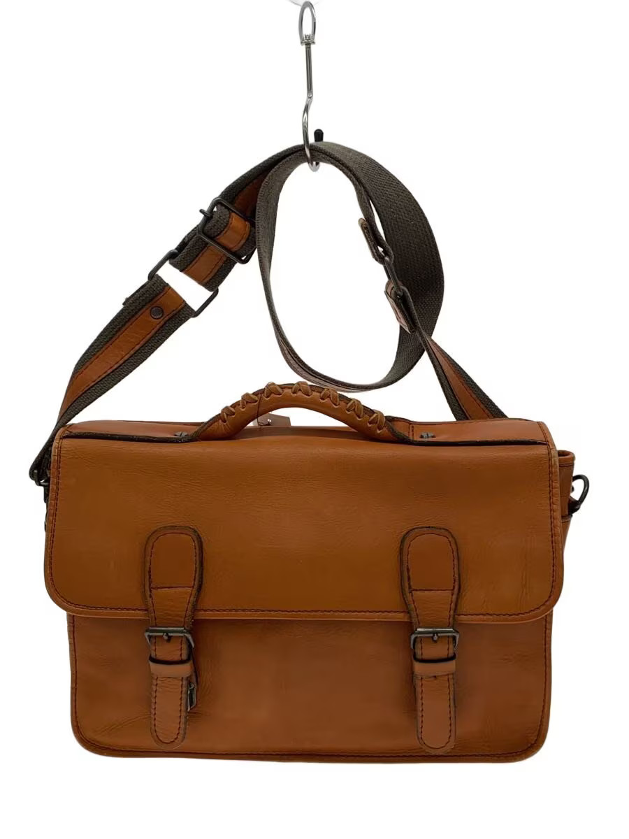 PORTER Shoulder Bag Leather BRW 3WAY
