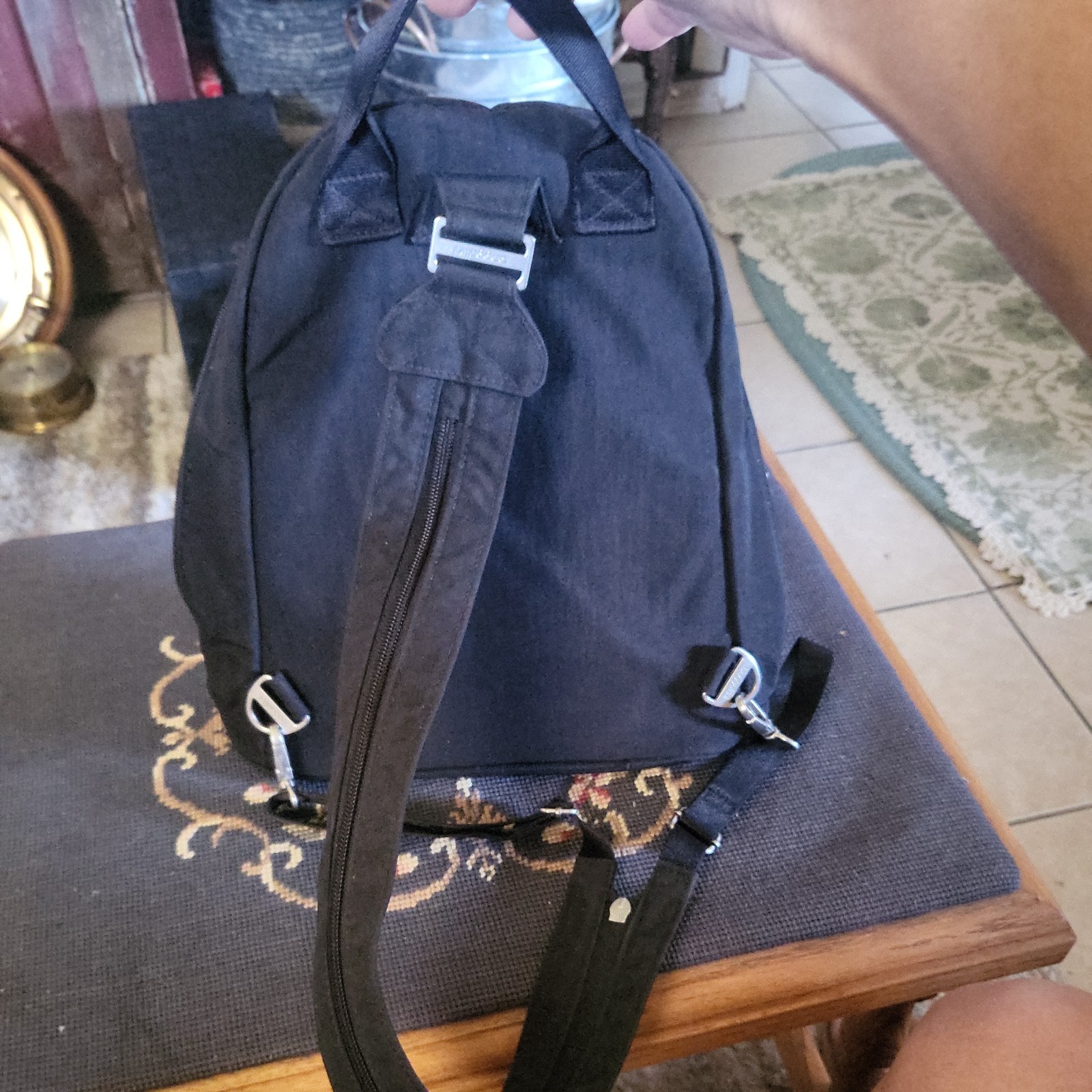 Baggallini Naples Convertible Backpack – RFID, Padded Tablet, Lightweight, Frenc