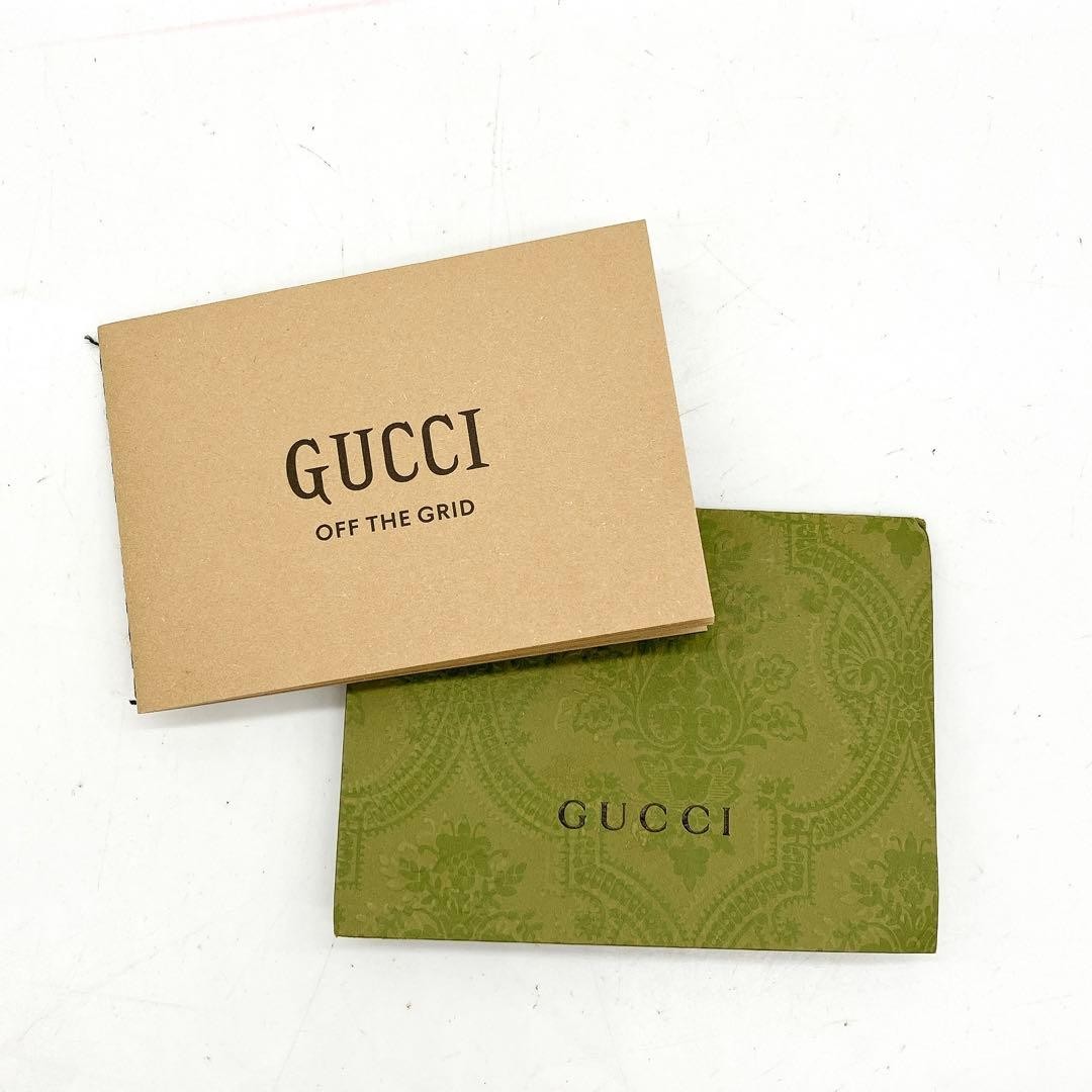GUCCI Off The Grid backpack GG pattern nylon black Gift Present 0629b
