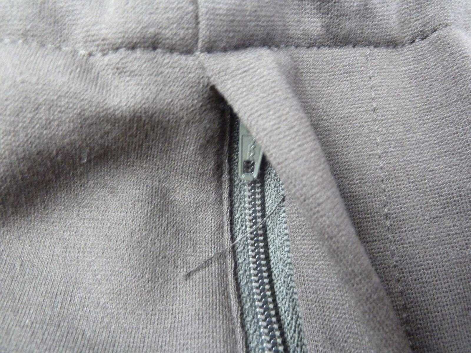 Paige Womens Large Brown Trousers Zip Closure Stretch
