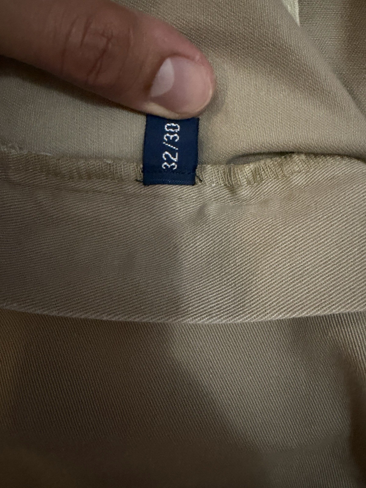 Polo Ralph Lauren Men’s Beige 100% Cotton Chino Pants 32×30