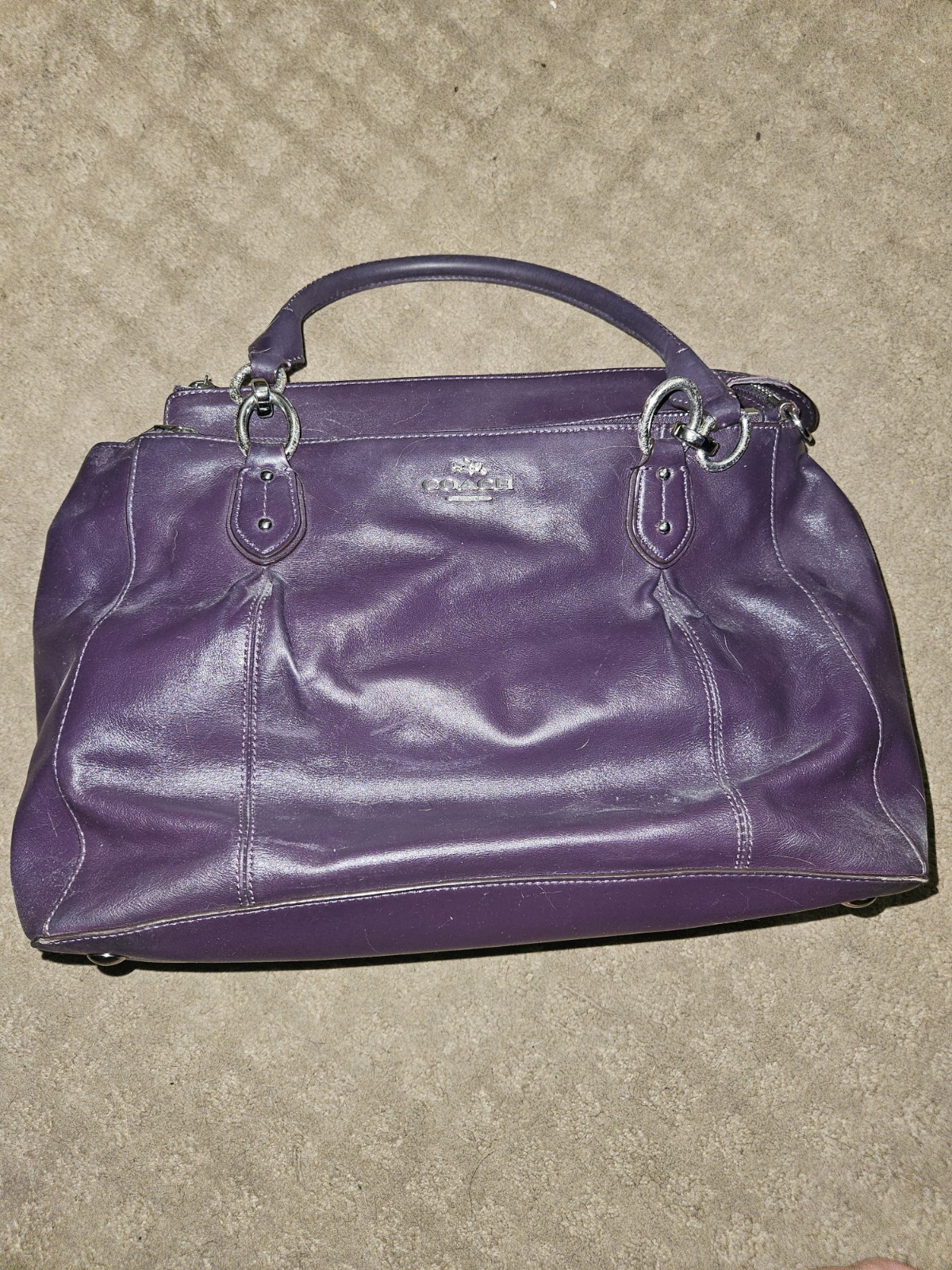 Coach Women’s Leather Shoulder Bag