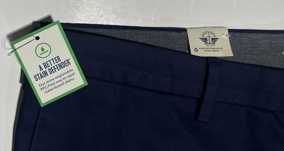 NWT-DOCKERS Men’s Big & Tall Signature Iron Free Khaki Straight Fit Pants 50×32