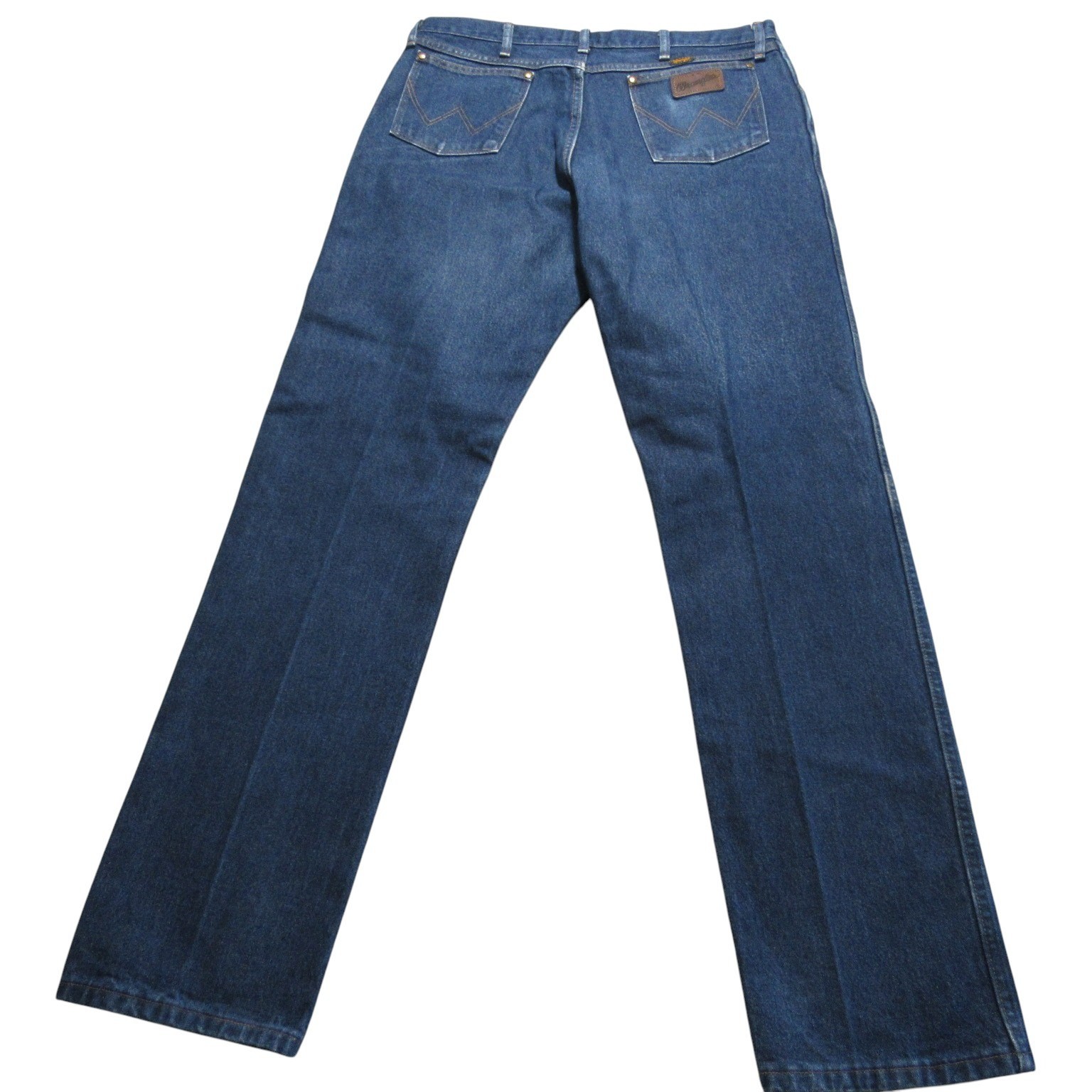 Wrangler Mens Performance Cowboy Cut Jeans 38 x 36 47MWZ Dark Wash Blue