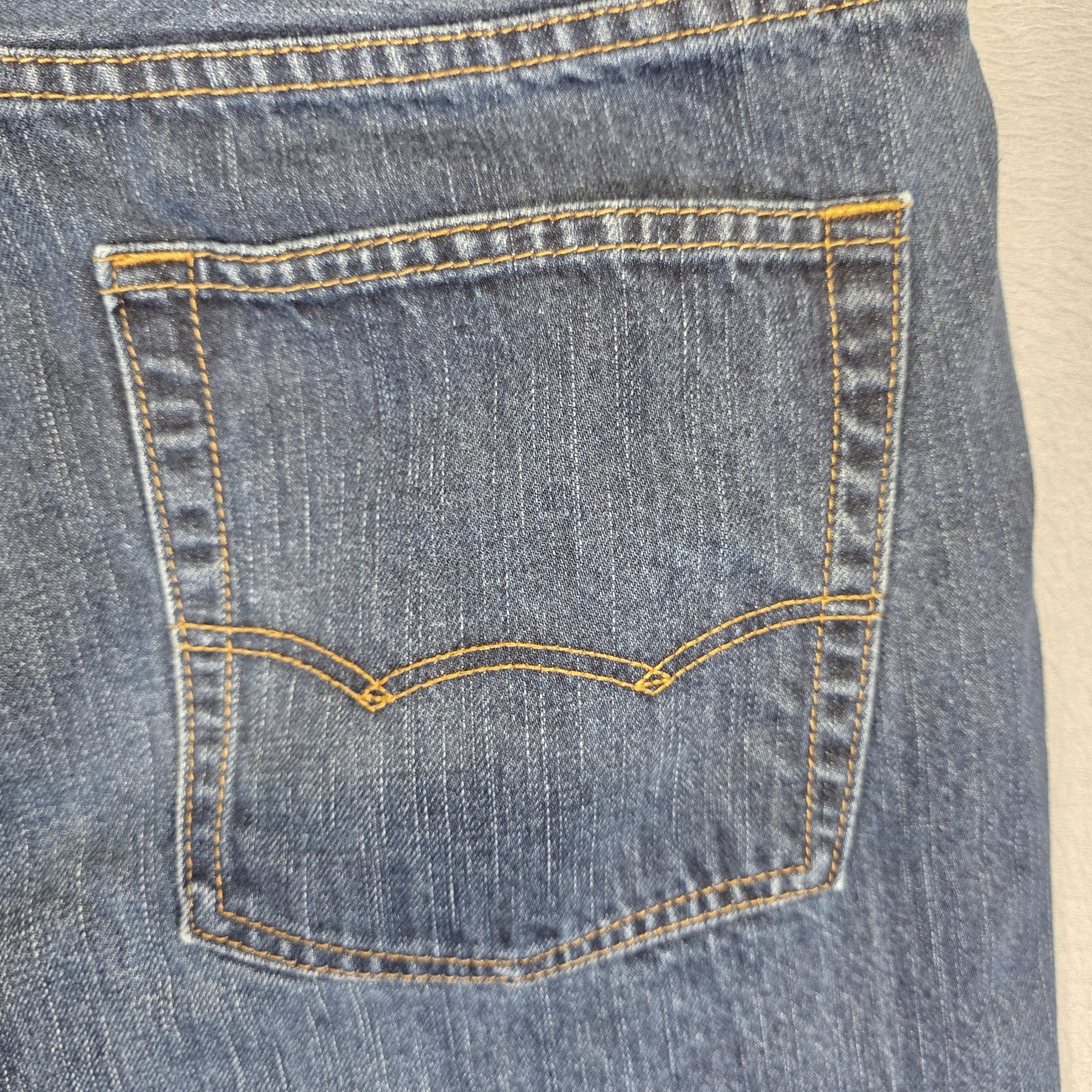 American Eagle Jeans Mens 32×32 Blue Original Straight Cotton Dark Wash Denim