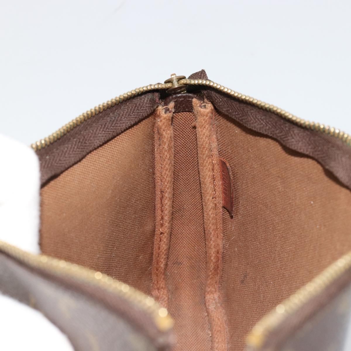 LOUIS VUITTON Monogram Pochette Accessoires Accessory Pouch M51980 Auth 185524