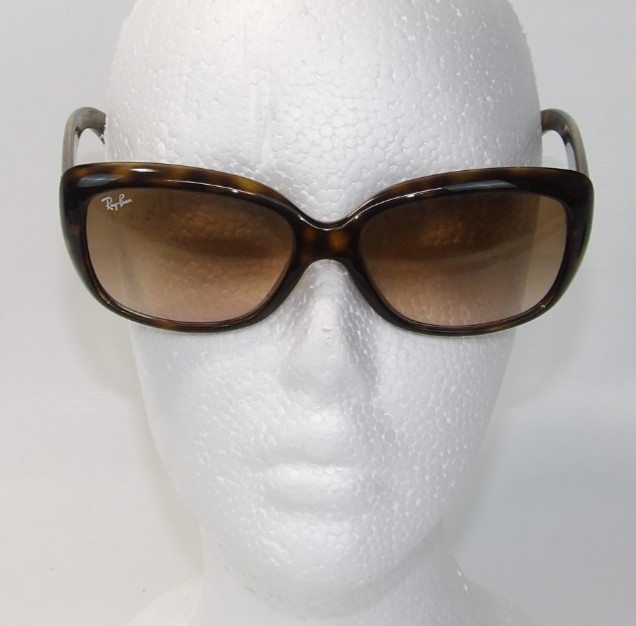 Ray Ban RB4101 Jackie Ohh Sunglasses Polished Light Havana Brown Polarized 58 17
