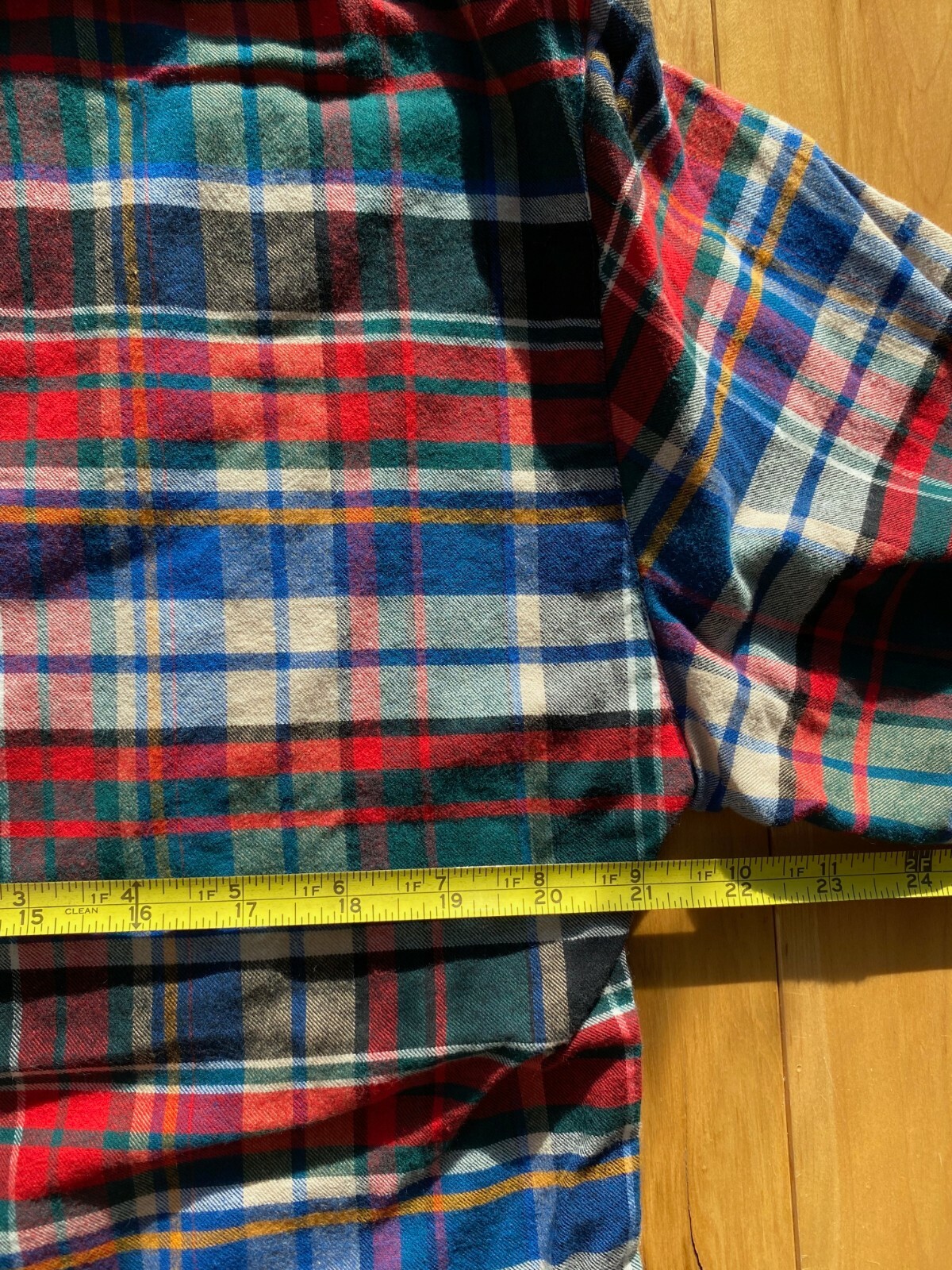 NWOT LL Bean womens Signature Lightweight Flannel Shirt, Collarless size Small