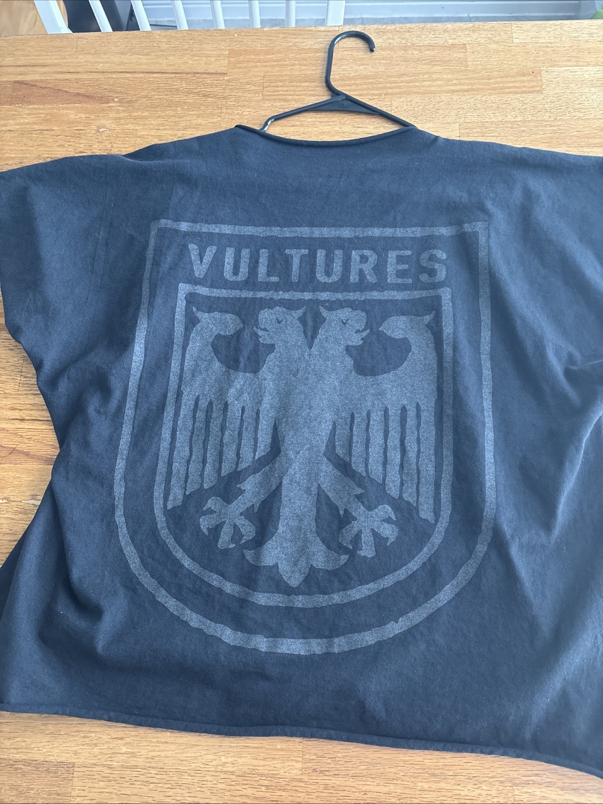 Yeezy Vultures Black Short Sleeve Box Oversized T-Shirt Mens Size 1 (S/M)