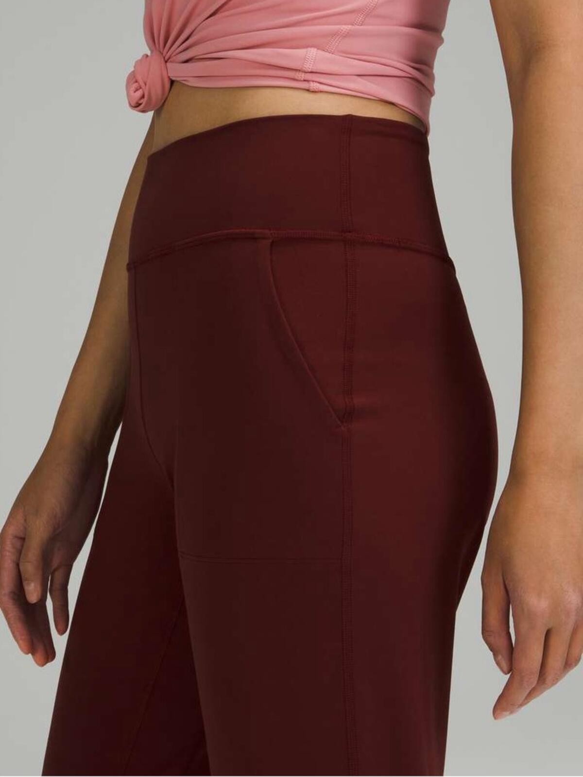 NWT Lululemon Align Jogger 28″ Women’s size 2 in Red Merlot