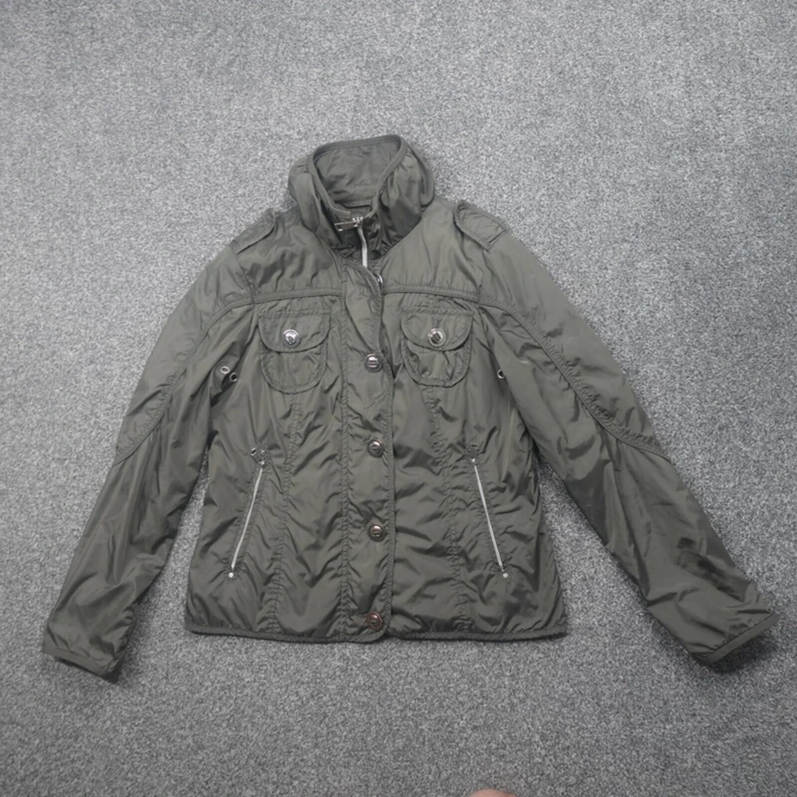 Madeleine Jacket Womens 12 Green Pockets