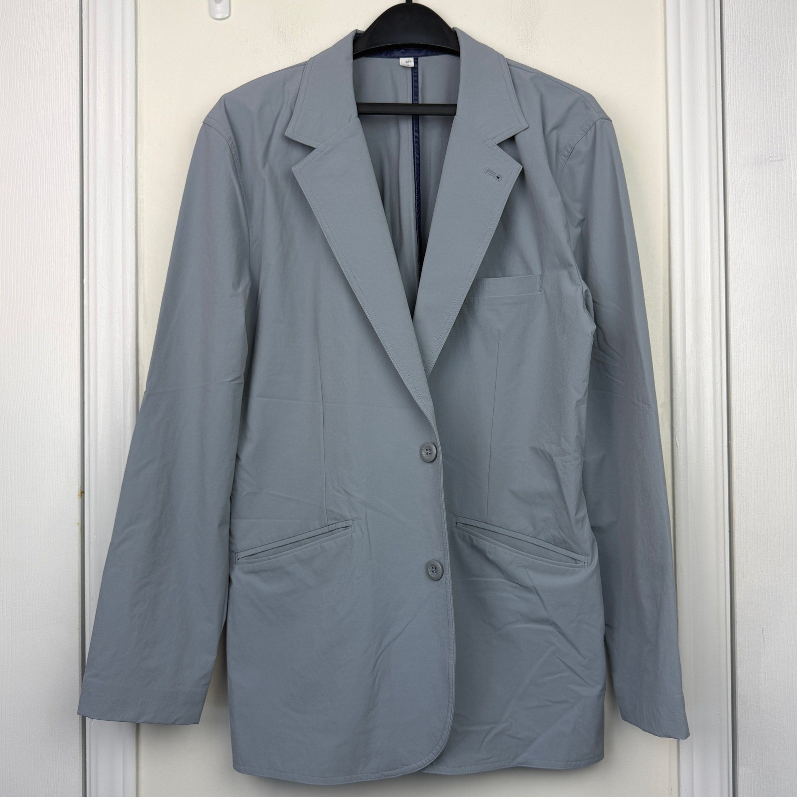Stio Crester 42 Unstructured Tech Performance Blazer Sport Coat Jacket Gray 2141