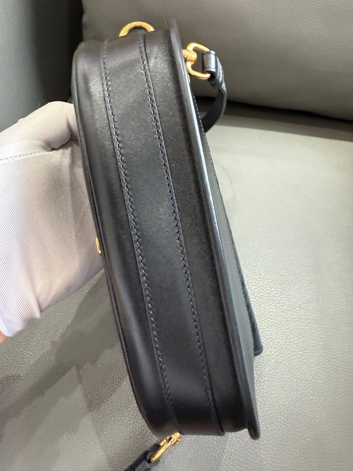 Dior Pre-Owned Authentic Luxury Handbag Black Free Tracked Shipping