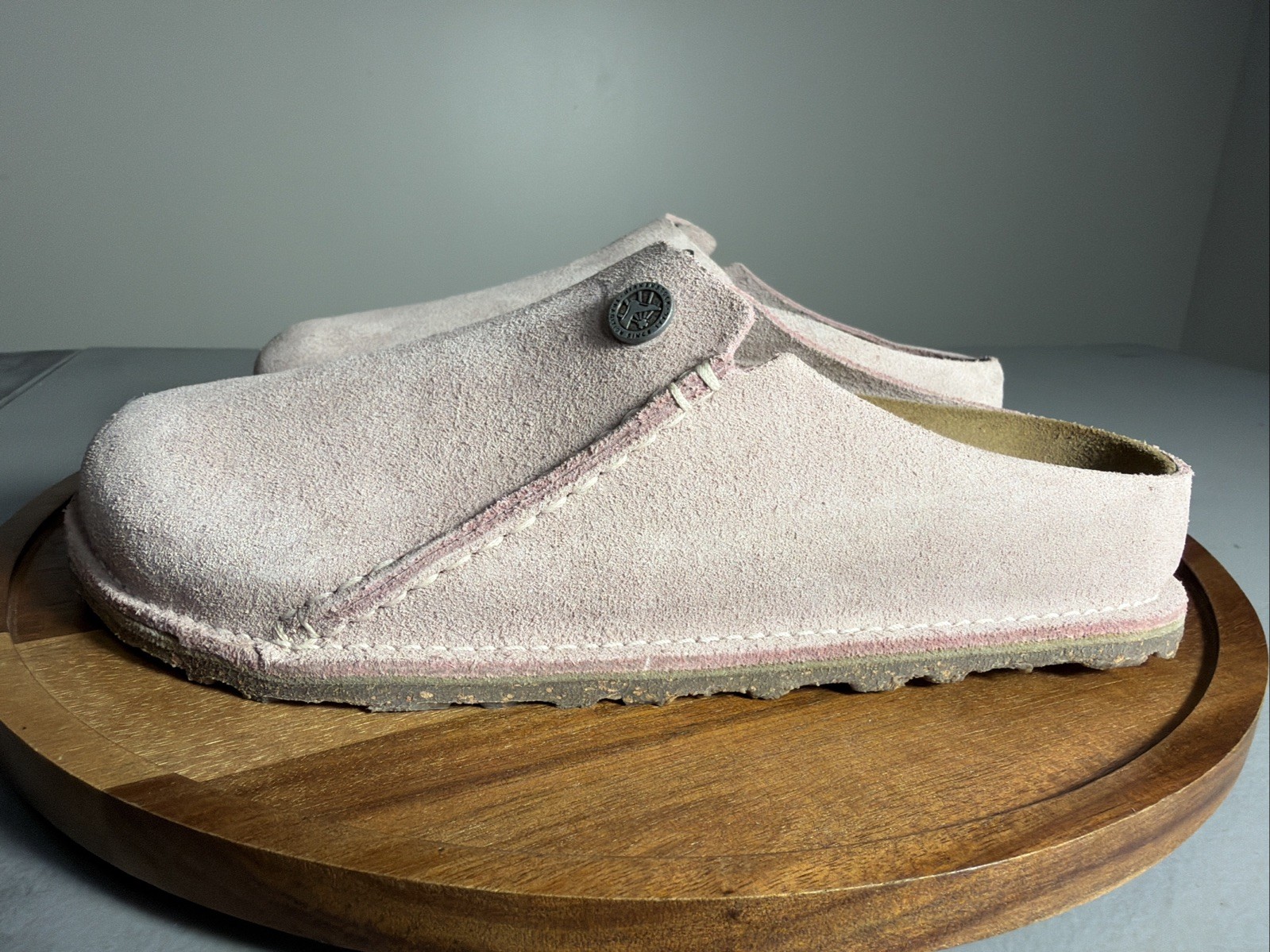 BIRKENSTOCK ZERMATT PREMIUM SUEDE LEATHER 38 Women 7 Blush Lavender Pink