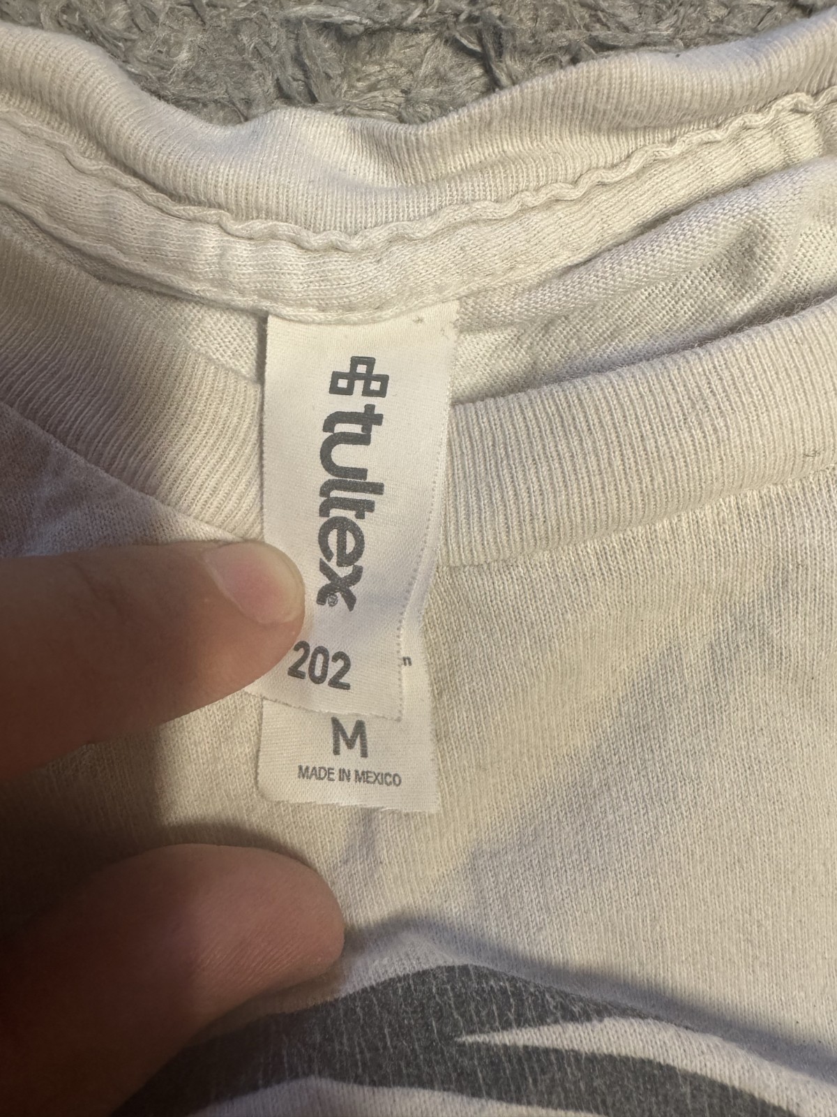 Tultex 202 Volleyball Graphic Tee Size M White Native American Chief 100% Cotton