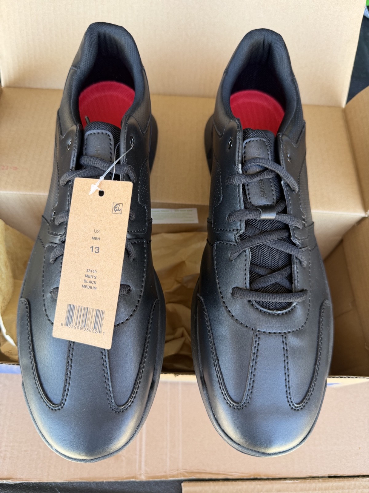 Shoes For Crews Freestyle II Men’s Size 13 Black Slip Resistant Work Shoes – New