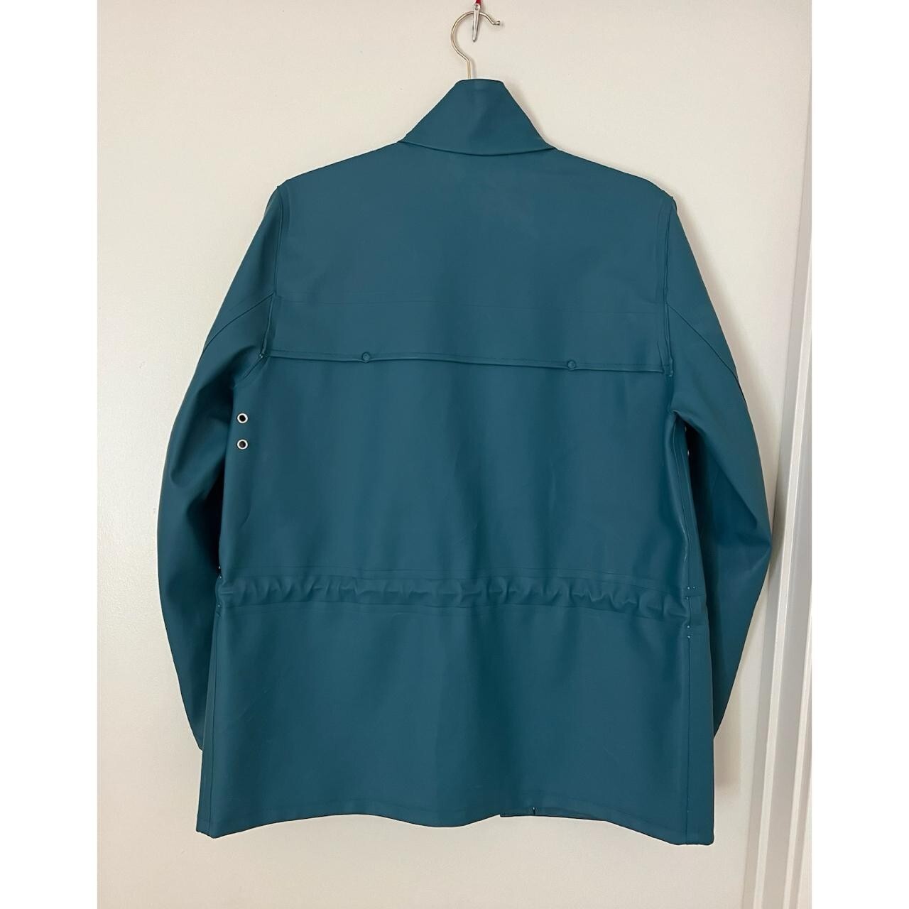 Stutterheim Women’s Blue Raincoat (Size Medium)