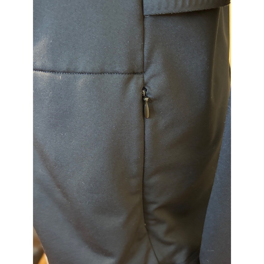 Fabletics Womens Black Full Zip Athletic Training Jacket Mesh Vent Back Large