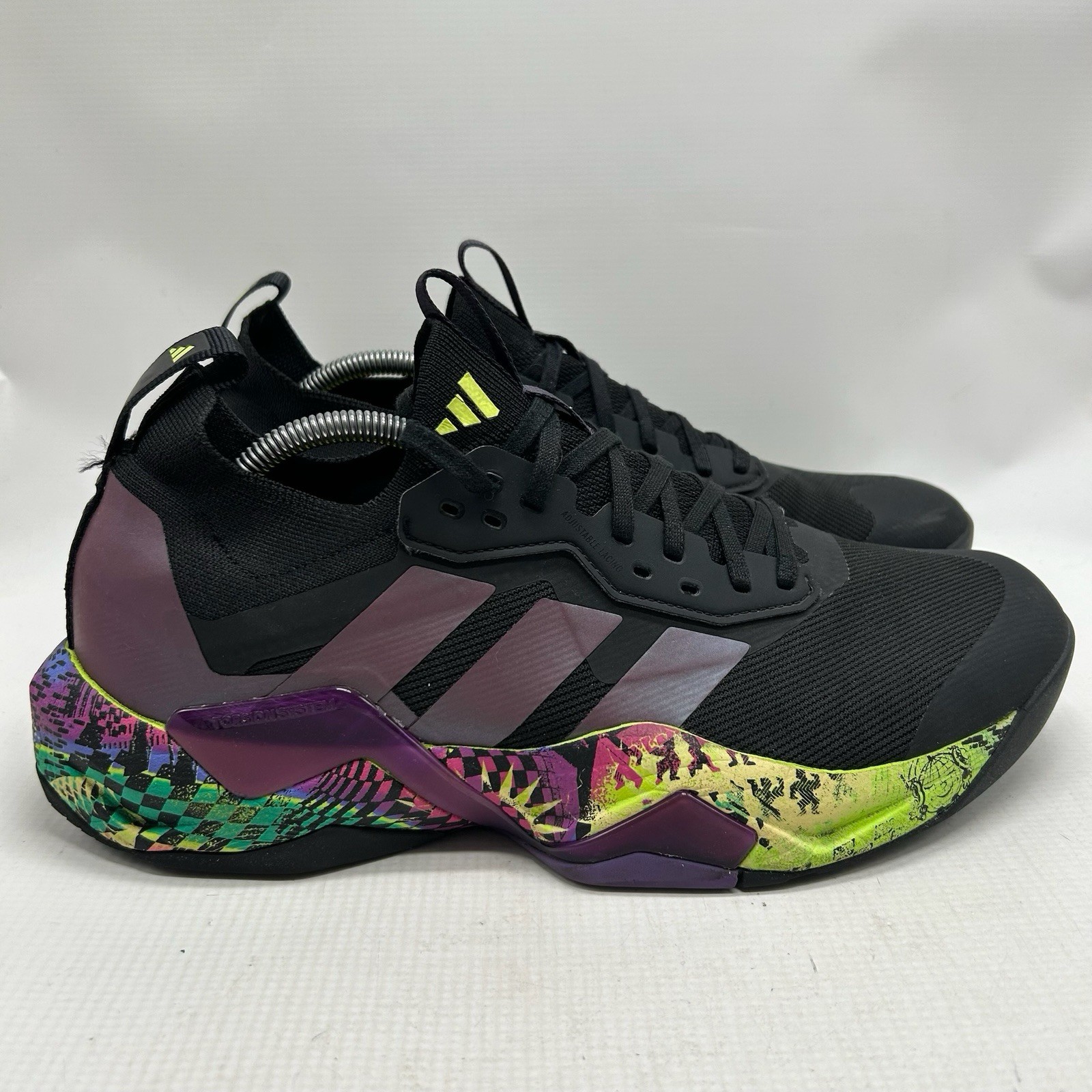 Adidas Jeremy Scott X Adidas Rapidmove Adv 2 Pride Men’s Size 11 US Black JR6401