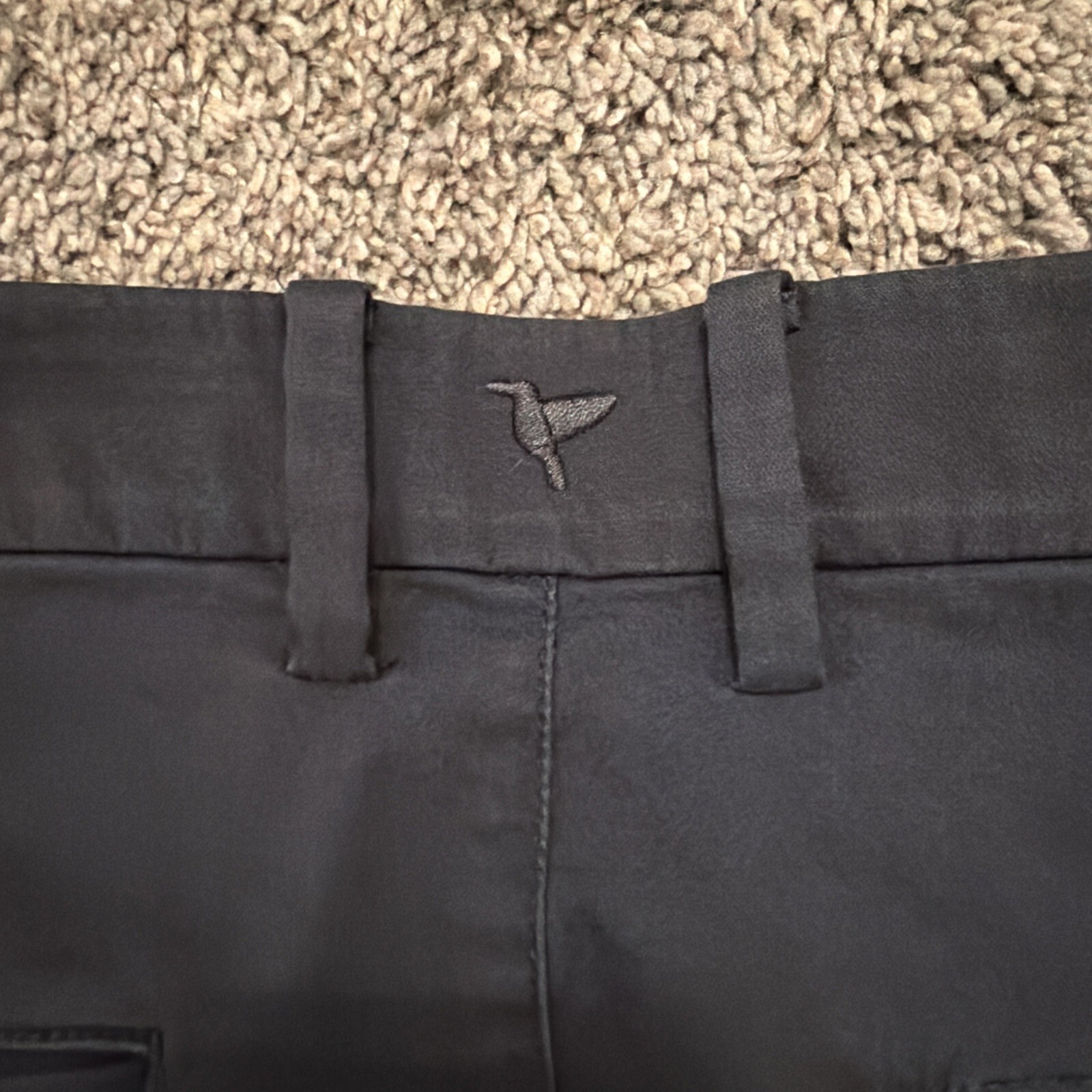 Bird Dog Men’s Golf Athletic Pants Size 34×34 Black Long Leg Stretch Pockets