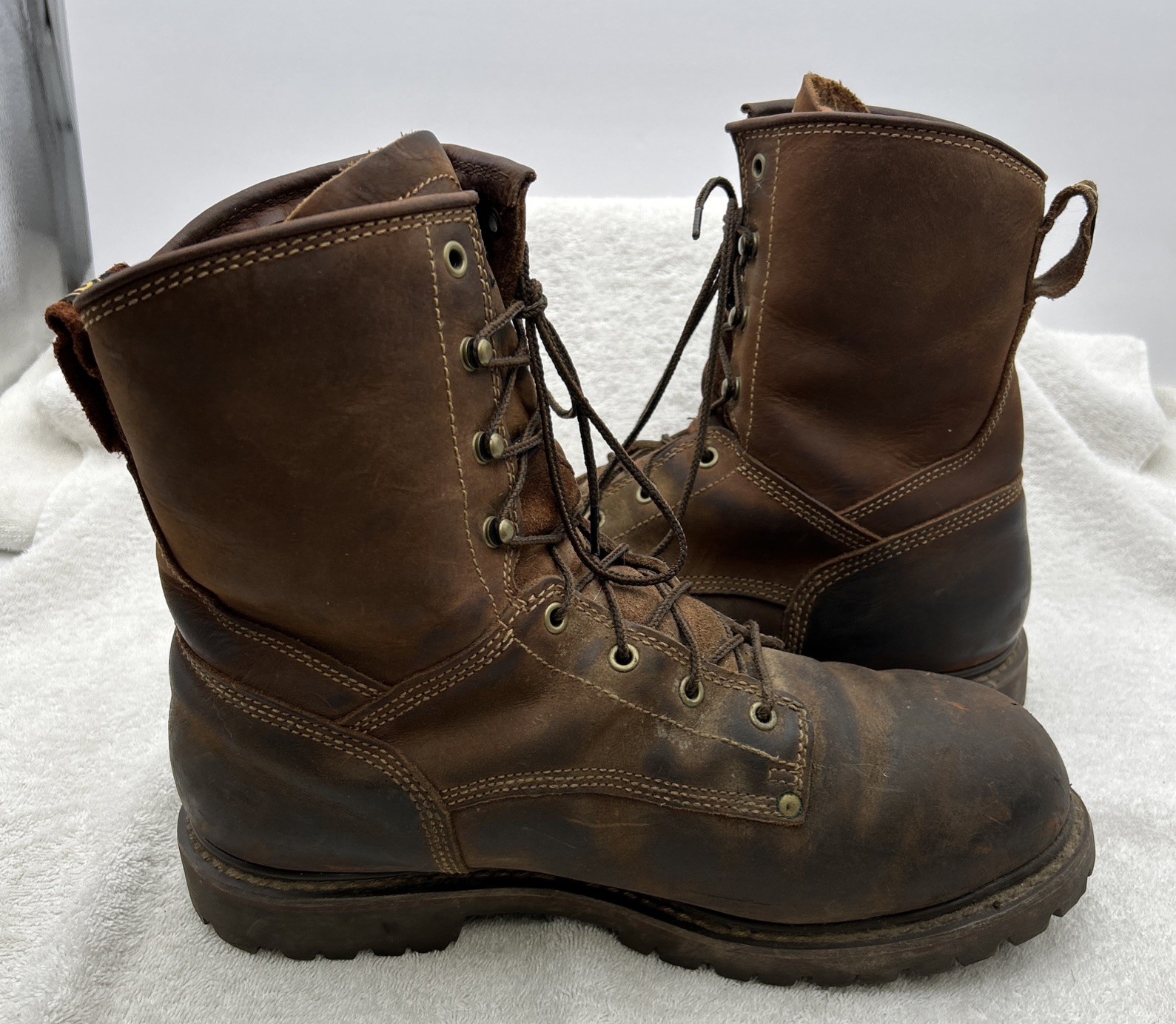 Carolina Work Boots Mens (11) EEE Brown CA9028 Leather 3M Thinsulate Insulation