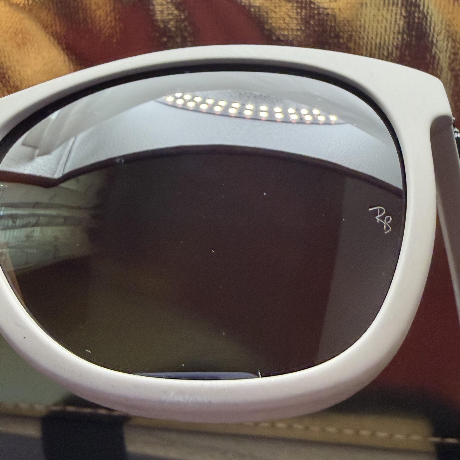 Ray-Ban Sunglasses Mens Brown Gradient Lens Square Plastic 54mm RB4184 886/85