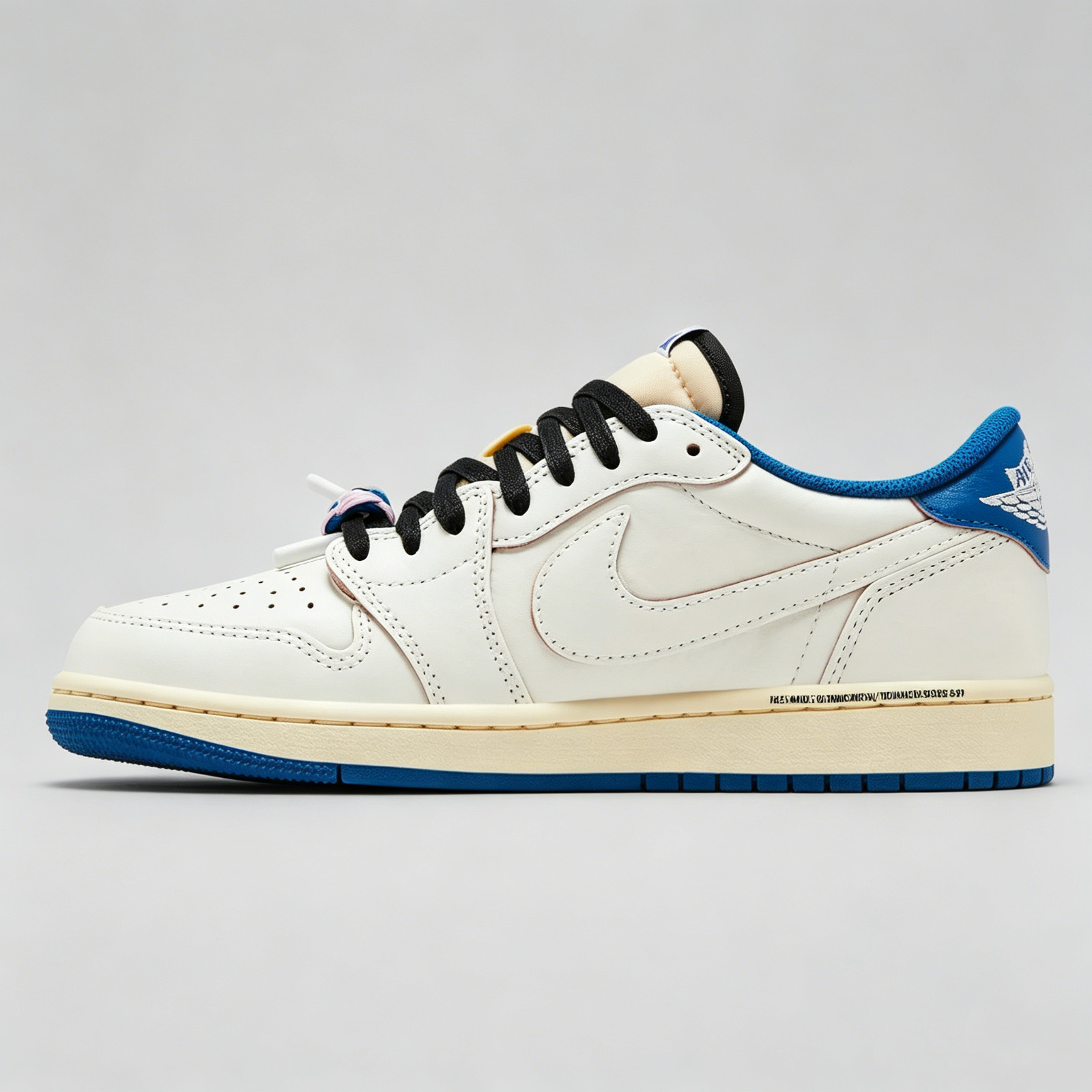 ✅Jordan 1 Retro Low OG SP Fragment x Travis Scott Military Blue DM7866-104