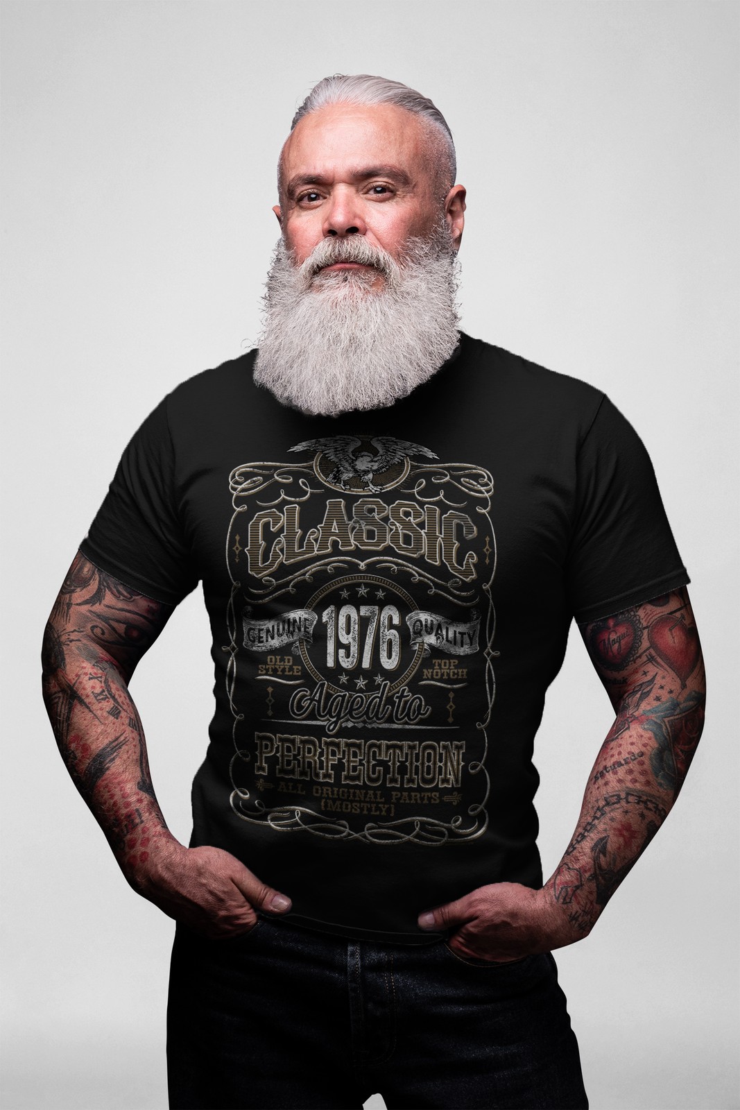 50th Birthday Gift Shirt For Men – Classic Aged 1976