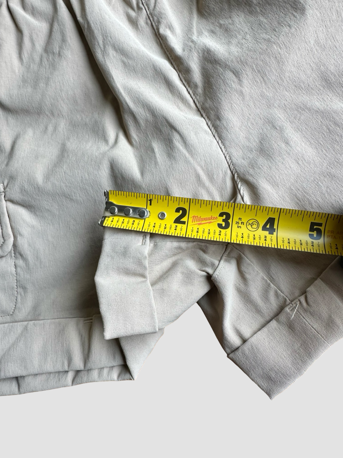 Mondetta Outdoor Project Active Stretch Cargo Shorts W SMALL Khaki Tan Gorpcore