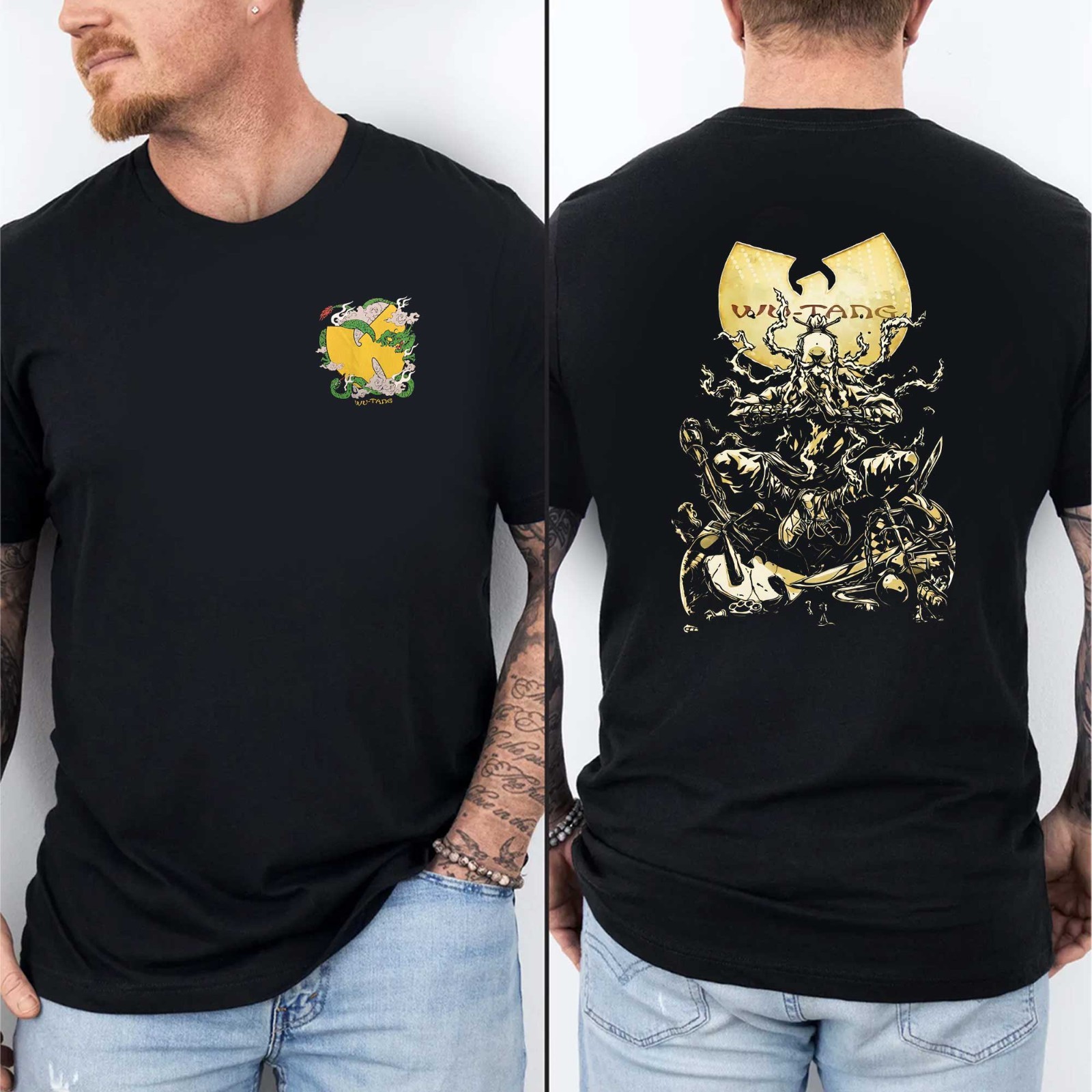 Wu-Tang Clan Dragon T Shirt The Final Chamber International 2026 Shirt Black