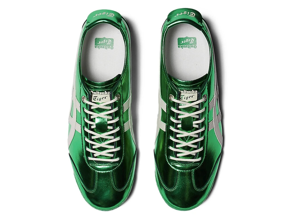 Onitsuka Tiger Mexico 66 SD Metallic 1183C468-301 Green Shoes New Box