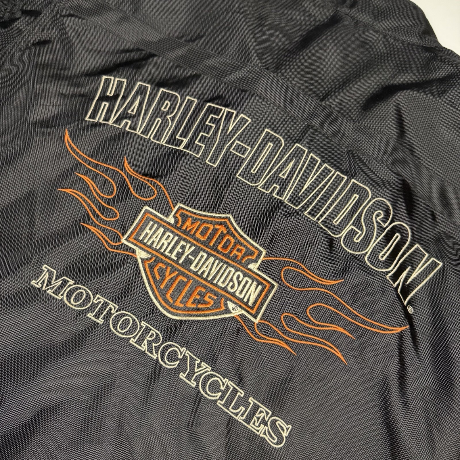 Harley-Davidson Men’s Quilted Motorcycle Jacket Charcoal/Black, 2XL